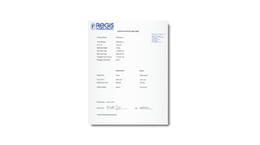 Regis Chromatography