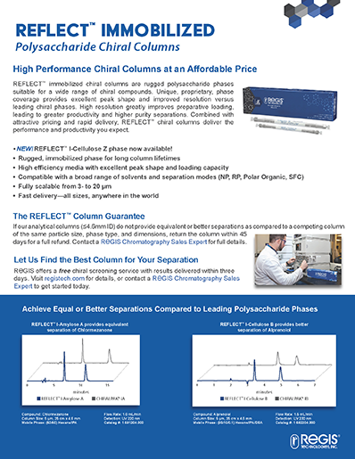 Reflect Immobilized Chiral Columns
