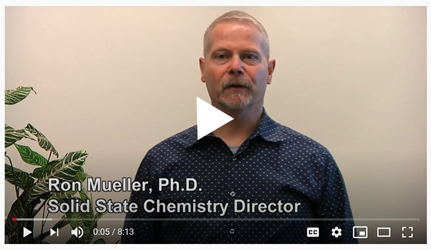 Pharmaceutical solid state chemistry – the study of functional relationships between the synthesis, structure, and properties of solid phase materials – plays a crucial role in successful drug development and commercialization. 