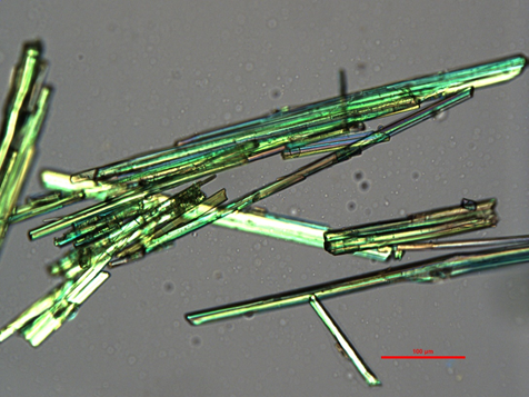 Intermediate; isolated to confirm polymorph and crystalline habit (particle shape). Regis Technologies , Inc.